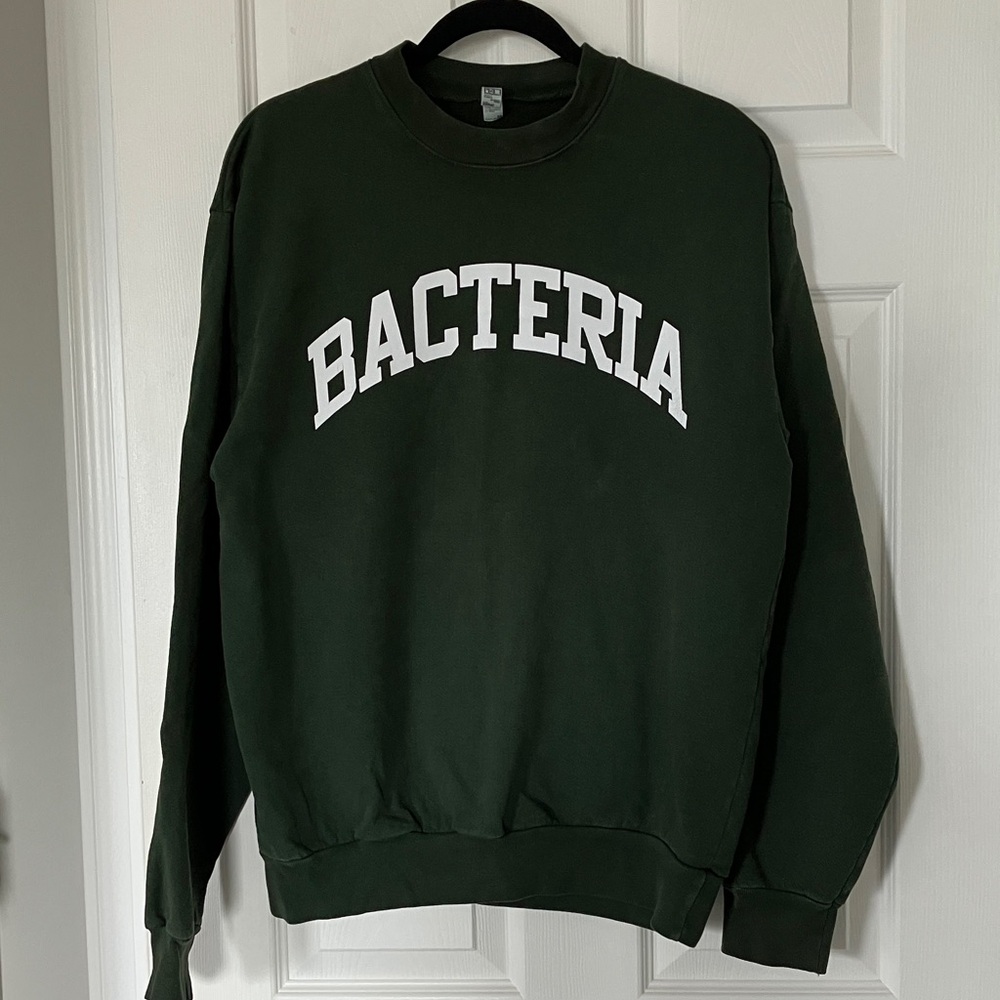 Seed Probiotics heavyweight cotton crew sweater
